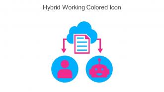 Hybrid Working Colored Icon In Powerpoint Pptx Png And Editable Eps Format