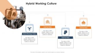 Hybrid Working Culture In Powerpoint And Google Slides Cpb