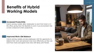 Hybrid Working Models powerpoint presentation and google slides ICP Colorful Informative