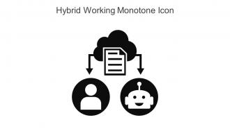 Hybrid Working Monotone Icon In Powerpoint Pptx Png And Editable Eps Format