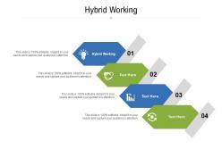 Hybrid working ppt powerpoint presentation icon template cpb