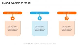 Hybrid Workplace Model In Powerpoint And Google Slides Cpb