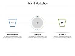 Hybrid workplace ppt powerpoint presentation pictures background image cpb