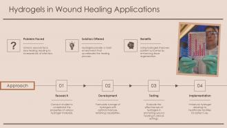 Hydrogels In Wound Healing Applications Nanobodies PPT Structure ST AI SS