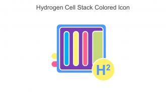 Hydrogen Cell Stack Colored Icon In Powerpoint Pptx Png And Editable Eps Format
