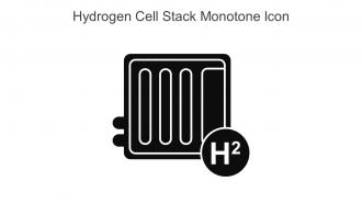 Hydrogen Cell Stack Monotone Icon In Powerpoint Pptx Png And Editable Eps Format