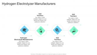Hydrogen Electrolyzer Manufacturers In Powerpoint And Google Slides Cpb