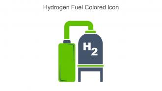 Hydrogen Fuel Colored Icon In Powerpoint Pptx Png And Editable Eps Format