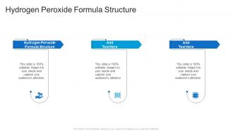 Hydrogen Peroxide Formula Structure In Powerpoint And Google Slides Cpb