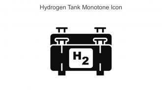 Hydrogen Tank Monotone Icon In Powerpoint Pptx Png And Editable Eps Format