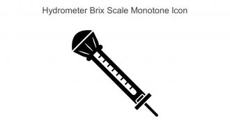 Hydrometer Brix Scale Monotone Icon In Powerpoint Pptx Png And Editable Eps Format