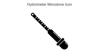 Hydrometer Monotone Icon In Powerpoint Pptx Png And Editable Eps Format
