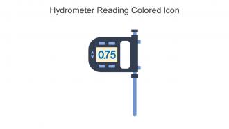 Hydrometer Reading Colored Icon In Powerpoint Pptx Png And Editable Eps Format