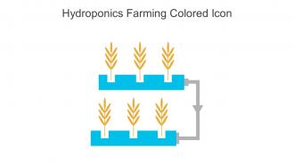 Hydroponics Farming Colored Icon In Powerpoint Pptx Png And Editable Eps Format