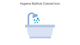 Hygiene Bathtub Colored Icon In Powerpoint Pptx Png And Editable Eps Format