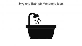 Hygiene Bathtub Monotone Icon In Powerpoint Pptx Png And Editable Eps Format