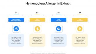 Hymenoptera Allergenic Extract In Powerpoint And Google Slides Cpb
