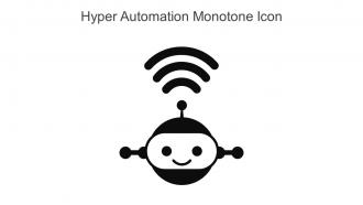 Hyper Automation Monotone Icon In Powerpoint Pptx Png And Editable Eps Format