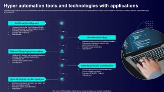 Hyper Automation Tools And Technologies With Applications