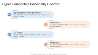 Hyper Competitive Personality Disorder In Powerpoint And Google Slides Cpb
