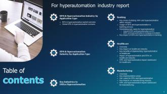 Hyperautomation Industry Report Powerpoint Presentation Slides Images Downloadable