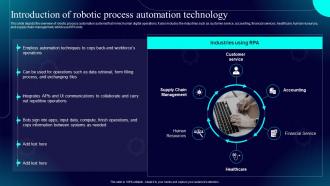 Hyperautomation IT Introduction Of Robotic Process Automation Technology