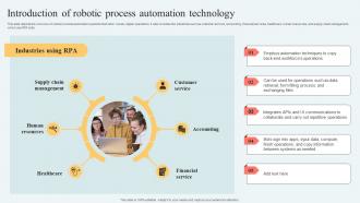 Hyperautomation Services Introduction Of Robotic Process Automation Technology