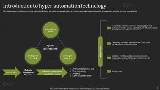 Hyperautomation Tools Powerpoint Presentation Slides Adaptable Professionally