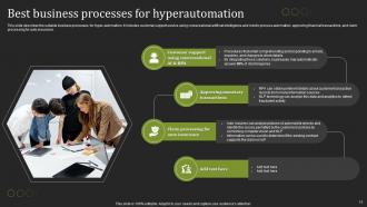 Hyperautomation Tools Powerpoint Presentation Slides Ideas Multipurpose