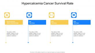Hypercalcemia Cancer Survival Rate In Powerpoint And Google Slides Cpb