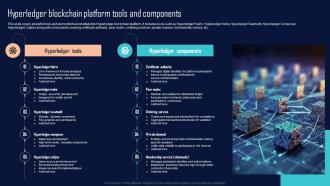 Hyperledger Blockchain Platform Tools And Components Comprehensive Evaluation BCT SS