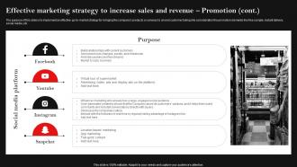 Hypermarket Business Plan Effective Marketing Strategy Increase BP SS Pre designed Ideas