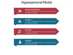 Hyperpersonal model ppt powerpoint presentation styles graphics design cpb