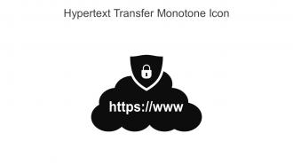 Hypertext Transfer Monotone Icon In Powerpoint Pptx Png And Editable Eps Format