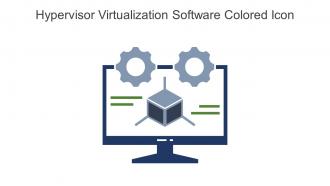 Hypervisor Virtualization Software Colored Icon In Powerpoint Pptx Png And Editable Eps Format
