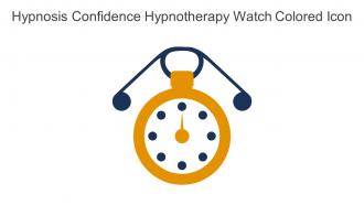 Hypnosis Confidence Hypnotherapy Watch Colored Icon In Powerpoint Pptx Png And Editable Eps Format