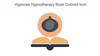 Hypnosis Hypnotherapy Book Colored Icon In Powerpoint Pptx Png And Editable Eps Format