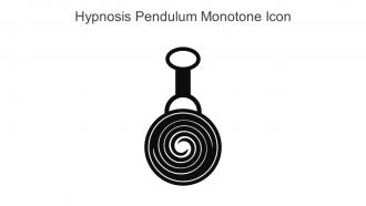 Hypnosis Pendulum Monotone Icon In Powerpoint Pptx Png And Editable Eps Format