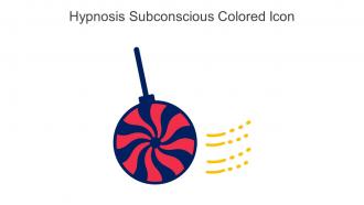 Hypnosis Subconscious Colored Icon In Powerpoint Pptx Png And Editable Eps Format