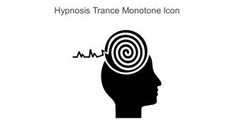 Hypnosis Trance Monotone Icon In Powerpoint Pptx Png And Editable Eps Format