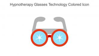 Hypnotherapy Glasses Technology Colored Icon In Powerpoint Pptx Png And Editable Eps Format