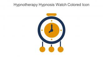 Hypnotherapy Hypnosis Watch Colored Icon In Powerpoint Pptx Png And Editable Eps Format