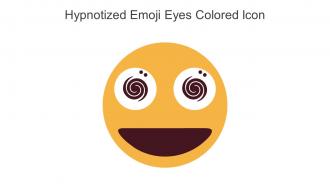 Hypnotized Emoji Eyes Colored Icon In Powerpoint Pptx Png And Editable Eps Format