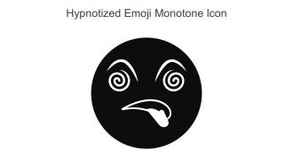 Hypnotized Emoji Monotone Icon In Powerpoint Pptx Png And Editable Eps Format