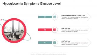 Hypoglycemia Symptoms Glucose Level In Powerpoint And Google Slides Cpb