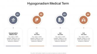 Hypogonadism Medical Term In Powerpoint And Google Slides Cpb