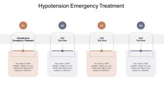 Hypotension Emergency Treatment In Powerpoint And Google Slides Cpb