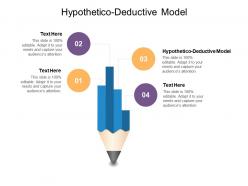Hypothetico deductive model ppt powerpoint presentation model clipart cpb