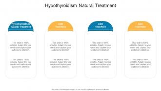 Hypothyroidism Natural Treatment In Powerpoint And Google Slides Cpb