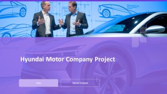 Hyundai Motor Company Project PPT Summary AT